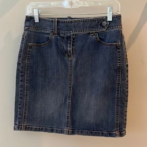 Ann Taylor Jean skirt